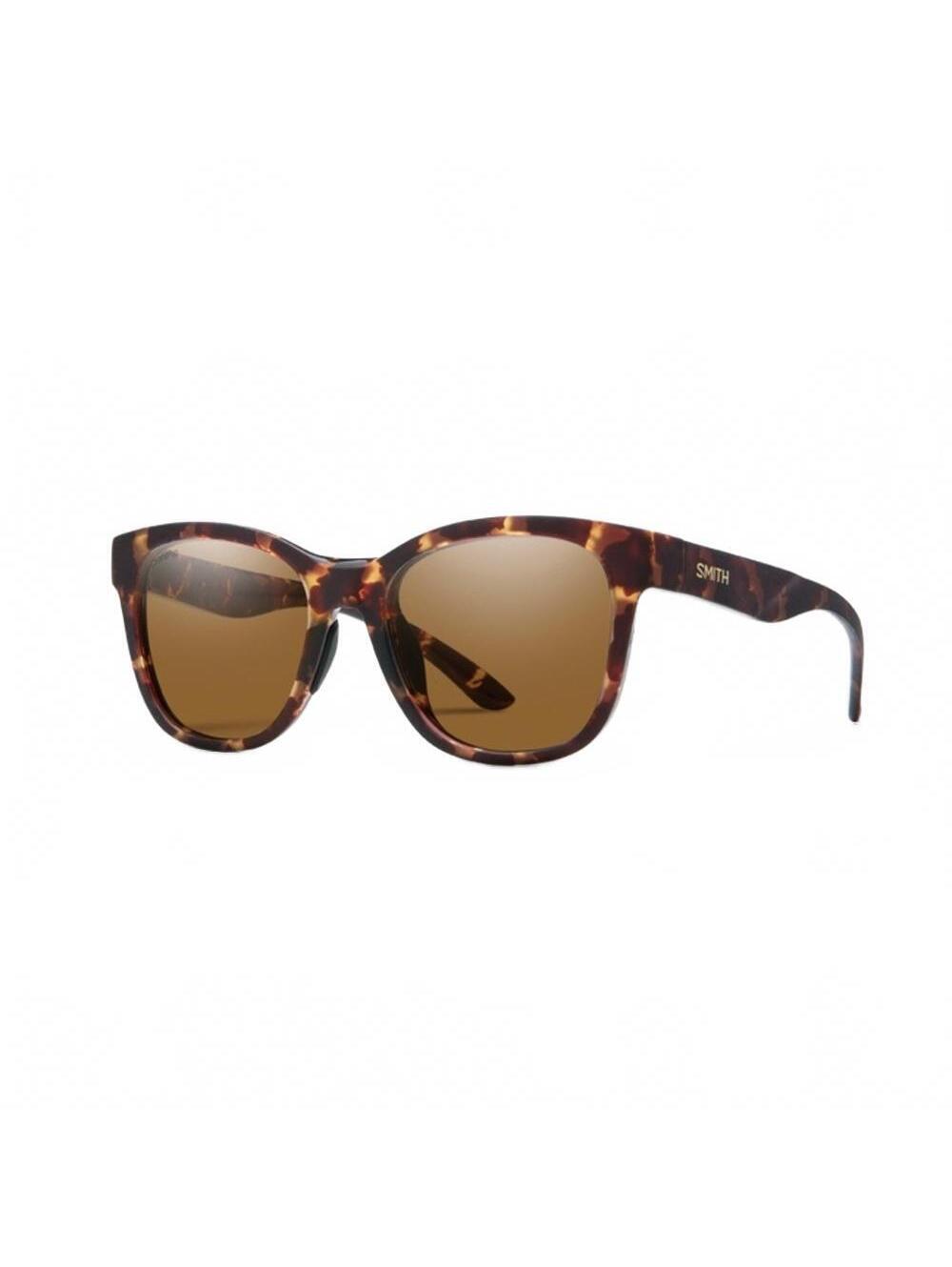 Smith Era Tortoise Sunglasses ChromaPop Polarized Brown Scratches